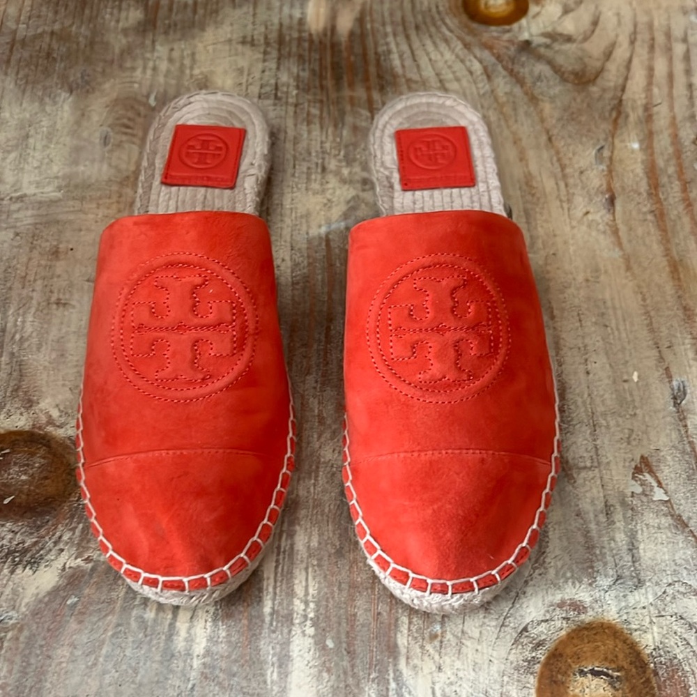 Tory Burch suede espadrille size 9